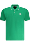 NORTH SAILS MĘSKA KOSZULKA POLO Z KRÓTKIM RĘKAWEM, ZIELONA
