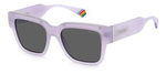Okulary POLAROID PLD6198SX789F. Okulary przeciwsłoneczne, Kolor PURPLE. Unisex.