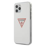 Guess GUHCP12LPCUCTLWH iPhone 12 Pro Max 6,7"  biały/white hardcase Triangle Collection