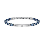 Biżuteria SECTOR SAFR14. Bransoletka, Kolor szary. Mężczyzna.