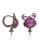 Biżuteria LANCASTER JLA-EAR-CRAB5. Kolczyki, Kolor czarny. Kobieta.