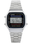 ZEGAREK UNISEX CASIO A168WA-1A - VINTAGE + BOX