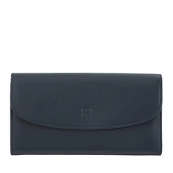 Nowoczesna Portmonetka skórzana zapinana od DUDU