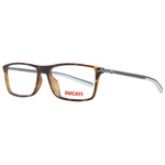 Okulary DUCATI DA1001-56400. EYEGLASSES, Kolor brązowy. Mężczyzna.