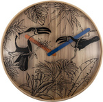 Zegarek NEXTIME 3230. WALL WATCH, Kolor brązowy. Unisex.