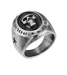Biżuteria POLICE PEAGF2212103. Pierścionek, Kolor szary. Mężczyzna.