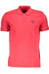 GIAN MARCO VENTURI M�SKA KOSZULKA POLO Z KR�TKIM R�KAWEM CZERWONA