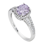 Biżuteria DIAMONFIRE 6108631062160. Pierścionek, Kolor szary. Kobieta.