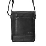 Pierre Andreus męska saszetka torba z klapką ze skóry naturalnej Codzienna