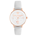 Zegarek JUICY COUTURE JC1264RGWT. Kwarcowy, Kolor biały. Kobieta.