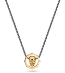 Biżuteria POLICE PEAGN2212102. Naszyjnik, Kolor szary. Mężczyzna.