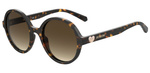 Okulary MOSCHINO LOVE MOL050-S-086. Okulary przeciwsłoneczne, Kolor brązowy. Kobieta.