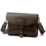 Vera Pelle damska listonoszka skóra naturalna crossbody torebka na ramię