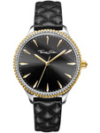 Zegarek THOMAS SABO WA03232212033. Kwarcowy, Kolor czarny. Kobieta.