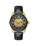 Zegarek GUESS W1308G2. Automatyczny, Kolor złoty. Mężczyzna.