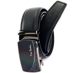 Pierre Cardin męski pasek do spodni skórzany z samozaciskową klamrą