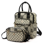 B.Cavalli zestaw plecak i damska listonoszka przez ramię z kieszeniami