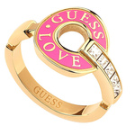 Biżuteria GUESS JUR04079JWY. Pierścionek, Kolor różowy. Kobieta.