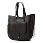 Torebka skórzana na ramię duża damska shopperbag